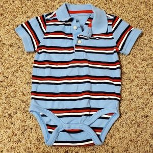 Tommy Hilfiger Striped Baby Boy Bodysuit